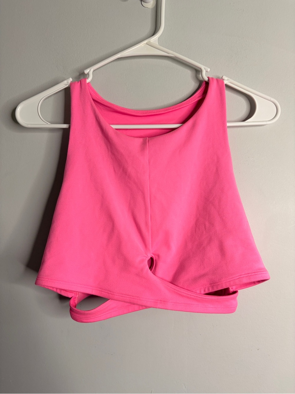Gilly Hicks Hollister Pink Women’s Crop Tank Top 2n1 Bra